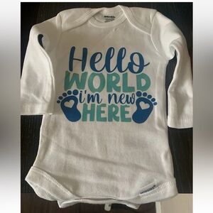 Baby Boy onesie